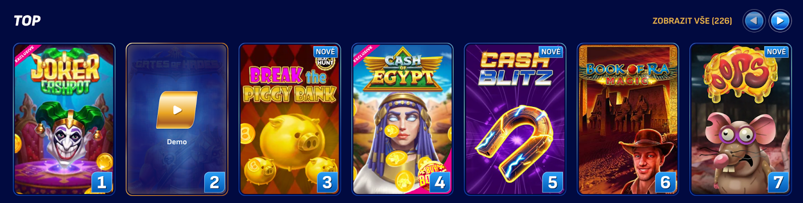 Nové české online casino 2025